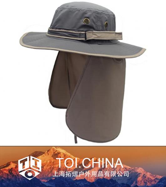 Sombrero para el sol, Gorros de protección UV de secado rápido, Sombrero de pesca