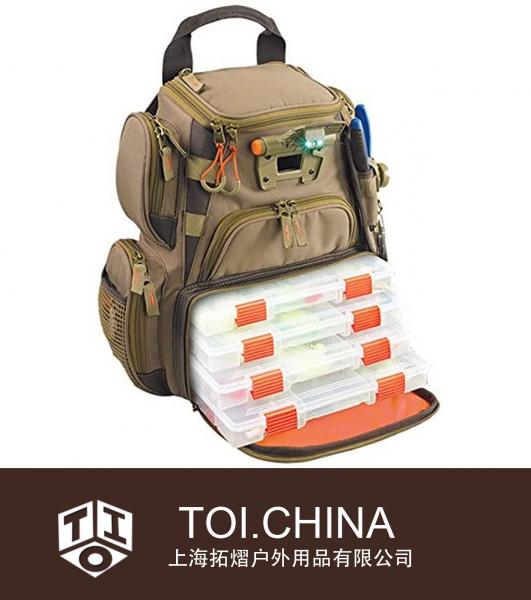 Mochila para pesca à prova de água para armazenamento