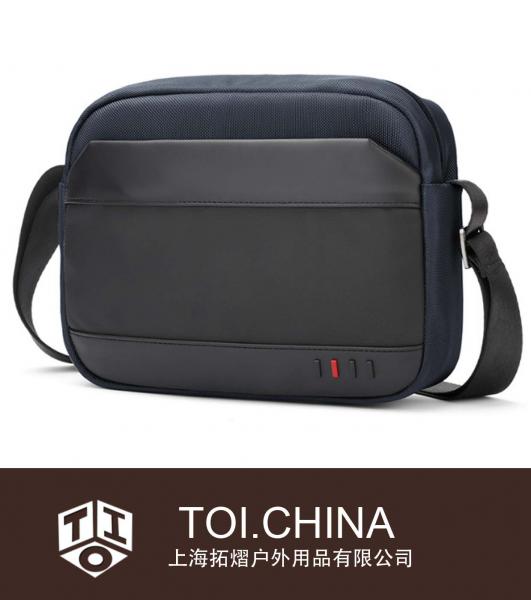 Toi Sac à bandoulière pour homme Sac de poitrine Sac à bandoulière en nylon pour loisirs de sport