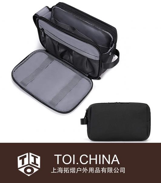 Neceser para hombres Organizador de viaje para artículos de tocador Bolsa de afeitar resistente al agua para artículos de tocador Accesorios