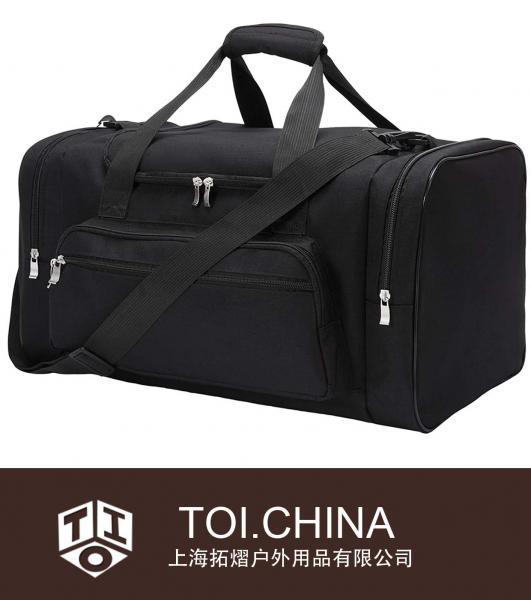 Bolsa de viagem de viagem Bolsa de viagem esportiva de 22 polegadas, bolsa de viagem à prova d'água