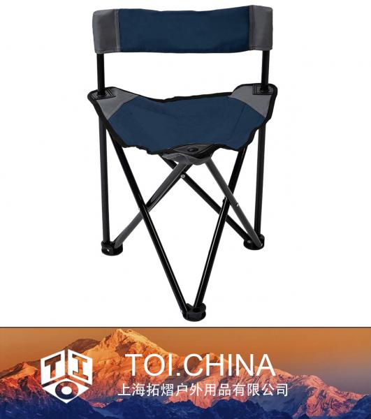 Cadeira de acampamento com tripé, cadeira de pesca com tripé