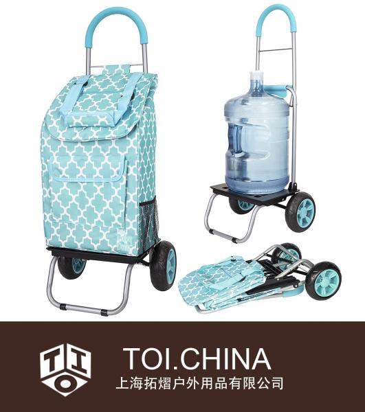 Trolley Dolly Shopping Grocery Foldable Cart
