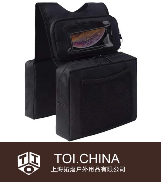 Bolsa de sillín de tanque universal para motocicleta ATV