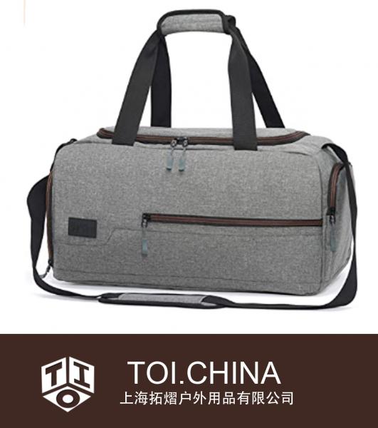 Bolsa de lona resistente al agua Sports Gym Travel Weekender