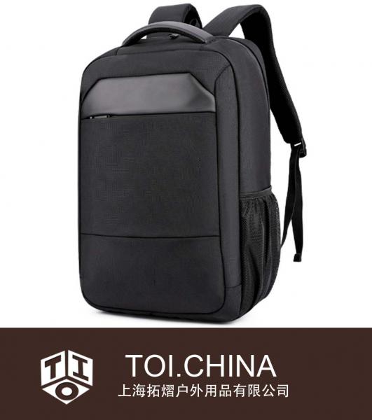 Mochila para hombre de negocios de ocio de poliéster impermeable Bolsa de ordenador para hombre