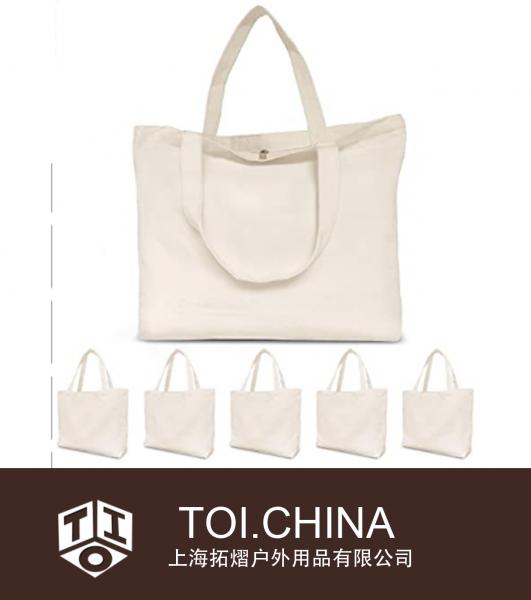 Canvas Tote Bag, Heavy Duty Tote Bag