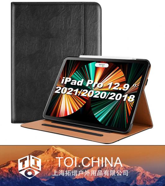 Fundas para iPad Pro, Fundas protectoras tipo folio con soporte de cuero