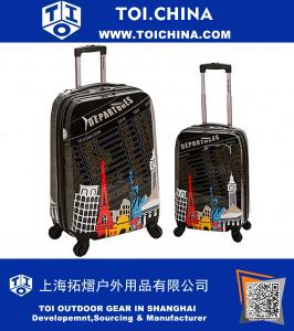 2 Piece Hardside Luggage Set