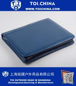 Capa de pasta de transporte empresarial azul para iPad 2 para proteção Apple 2
