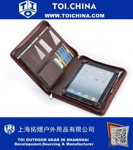 Coffee iPad 5 Business Carrying Zipper Cover Case for Apple iPad Air