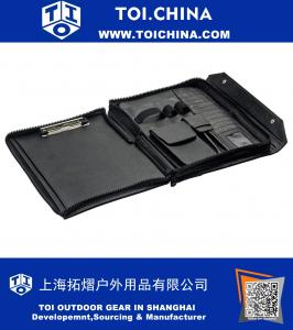 Sacoche et Padfolio pour ordinateur portable hybride en cuir de luxe, pour MacBook Air 11 pouces