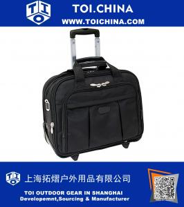 Detachable Wheeled Nylon Laptop Case