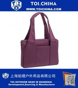 Ladies 15.6 Inch Laptop Shoulder Bag, Purple Color