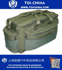 Large 80 Litre Green Tackle Holdall Barrow Bag Carp Specimen Fishing Bag