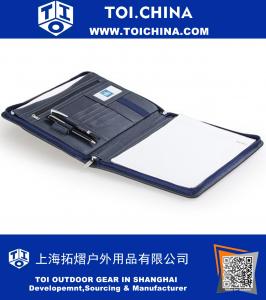 Portafolio de cuero para laptop de 11 pulgadas y tamaño Carta / A4