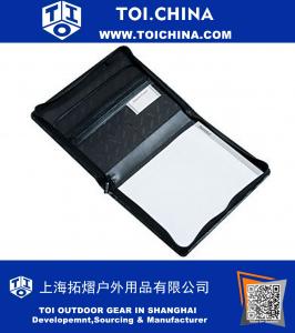 Leather Zippered Padfolio