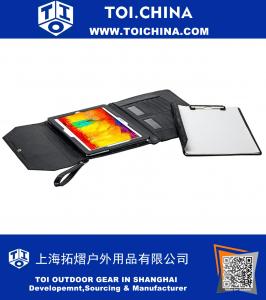 Letter-Size Leather Padfolio with Wrist Strap, for Galaxy Note / Tab