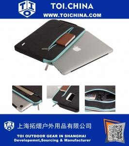 Polyester Kumaş Kol Kılıfı Dizüstü Bilgisayar Omuz Çantası Çanta Sadece Yeni MacBook için