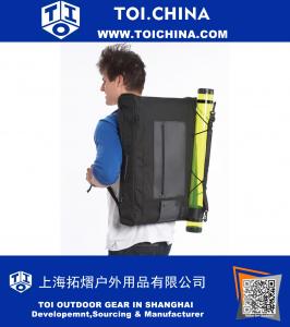 Portfolio Backpack, Nylon, Convertible, Laptop Compartment