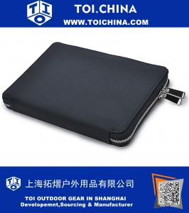 Professional Leather Samsung Galaxy Portfolio, Zip-Close Clutch Case for Samsung Galaxy Tab S2 9.7