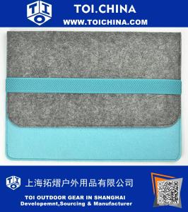 Capa para tablet, capa para tablet Dell, capa para tablet 7, capa para tablet de 8 polegadas, capa de feltro para tablet, bolsa para tablet. Sacos azuis ， Sacos cinzas