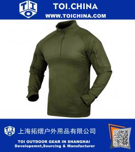 Camisa de combate militar tático YKK Zipper Multicam roupa preta oliva