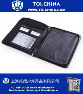 iPad Mini Zippered Case in Full Grain Leather for Mini iPad Case